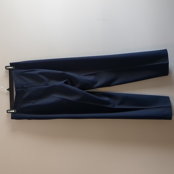 OLSEN EUROPE Mona Straight Navy Blue Women dress pants - S/6 - Picture 5 of 9